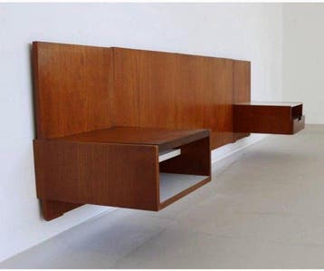 Pastoe - Cees Braakman - Table de chevet (3) - Teck