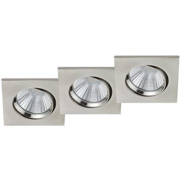 LED Spot 3 Pack - Inbouw LED Downlight 5W Dimbaar Warm Wit 2, Verzenden, Nieuw