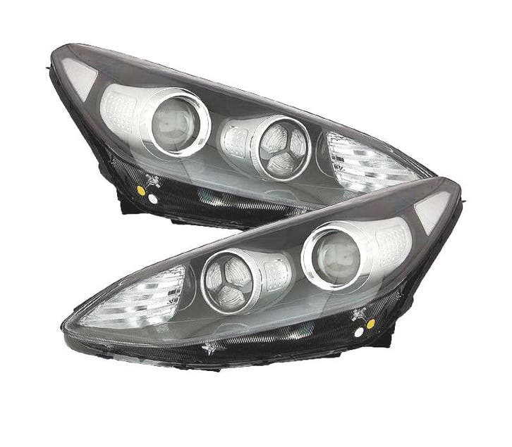 PHARES KIA SPORTAGE 16-20 LED FOND NOIR, Autos : Pièces & Accessoires, Éclairage, Envoi