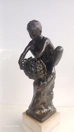 Achille DOrsi (1845-1929) - sculptuur, Pescatore di
