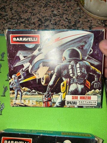 baravelli - Soldat de plomb Baravelli spaziali pattuglia