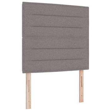 Hoofdbord Taupe verstelbaar | Retour deal | Sla je slag!, Overige kleuren, Verzenden, 190 cm of minder, Zo goed als nieuw