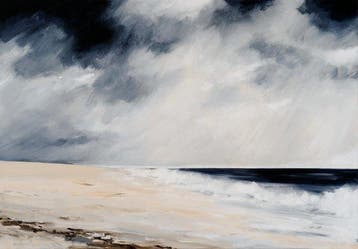 Matthieu van Riel - Vlieland, Vliehors, Antiek en Kunst