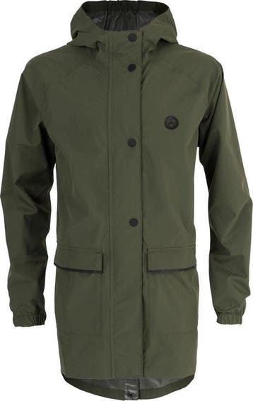 AGU GO Parka Kids Regenjas Essential - Groen - 128 - Meis..., Verzenden, Nieuw
