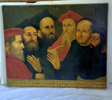 Italiaanse school (XVIII) - Conclave