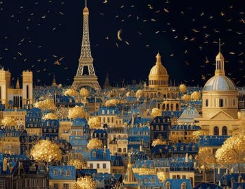 yamila - París: Un Jardín de Estrellas y Cúpulas de Oro
