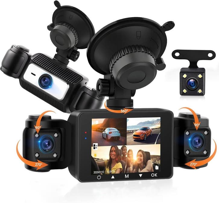 Rimoody 360 Dashcam | Retour Deal: Pak die korting!, Autos : Divers, Dashcams, Envoi