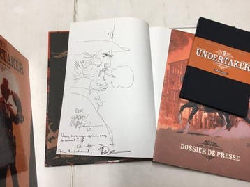Undertaker T1 à T8 + dédicace + carnet de storyboards +, Livres, BD