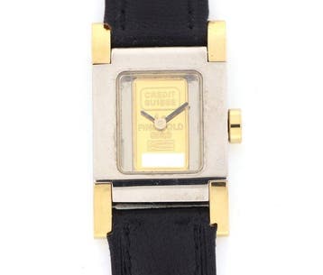 Credit Suisse - Ingot Watch 1g Fine Gold 999.9 - Sans prix, Nieuw