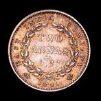 Brits-Indië. Victoria. 2 anna minted in 1841 KM-460 (Zonder