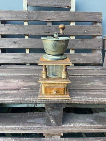 Moulin à café - Bois, Métal, Verre, Plastique - Moulin à