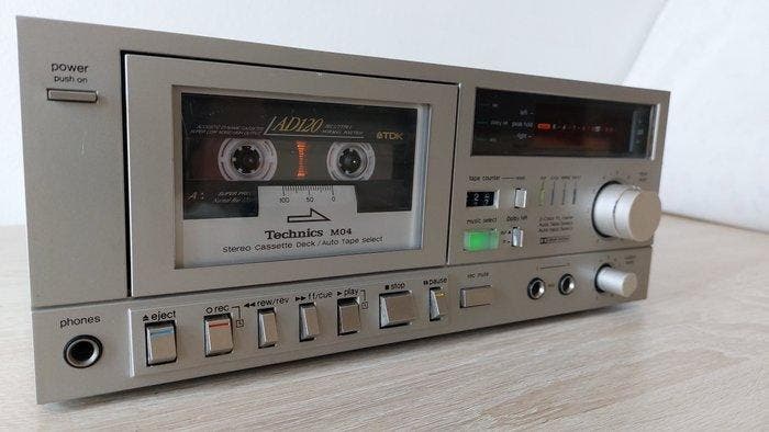 Technics - RS-M04 Cassetterecorder-speler, TV, Hi-fi & Vidéo, Radios