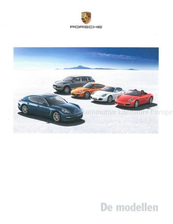 2010 PORSCHE PROGRAMMA BROCHURE NEDERLANDS