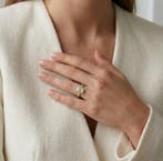 Ring - 18 karaat Geel goud - 1.80ct. tw. Diamant