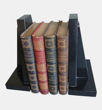 Serre-livres (2) - Marbre
