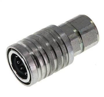 Acier DN 12.5 Coupleur hydraulique Manchon M22x1.5 Filets, Bricolage & Construction, Verzenden