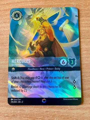 Ravensburger - 1 Card - Disney Lorcana - Hercules 215/204