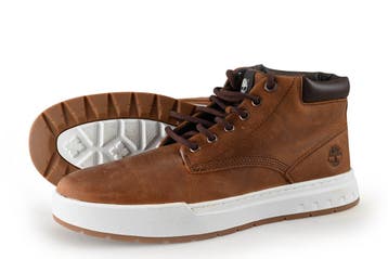 Timberland Hoge sneakers in maat 41 Bruin, Kleding | Heren, Bruin, Verzenden, Timberland, Zo goed als nieuw