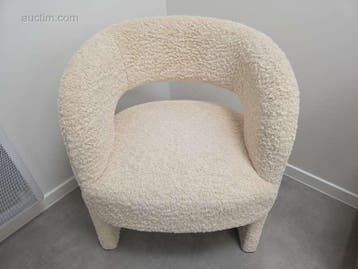 Fauteuil (2x) Maison du monde Sheep bouclette, Nieuw