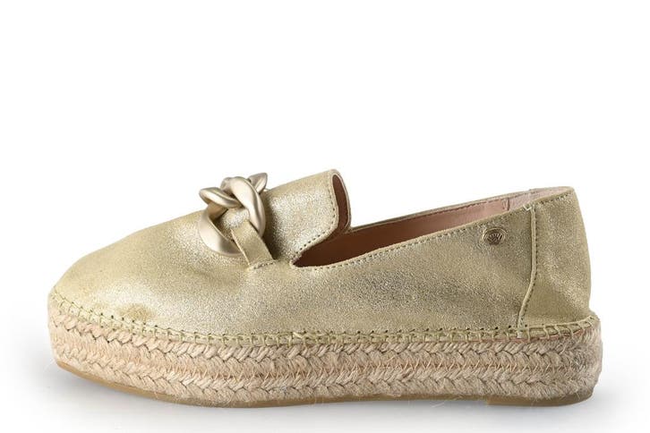 Fred de La Bretoniere Espadrilles in maat 38 Goud, Kleding | Dames, Schoenen, Overige kleuren, Zo goed als nieuw, Espadrilles