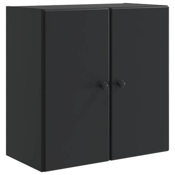 vidaXL Wandkast Zwart 59 x 31 x 60 cm Bewerkt hout, Verzenden