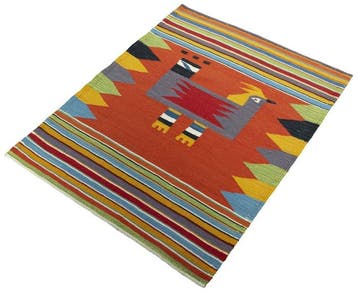 Handgeweven designer Kelim - Verzamelaarsstuk - Kelim - 109, Nieuw