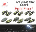 Kit 18 Ampoules Led Intérieur Pour Skoda Octavia 2 Mk2 Mkii, Verzenden