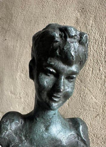 Ernest Patris (1909-1981) - Buste, Années 50 - 16 cm -