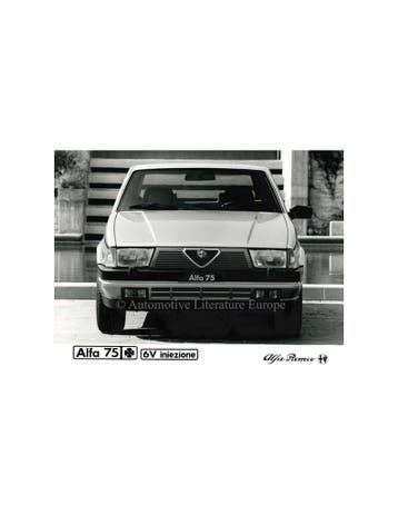 1987 ALFA ROMEO 75 QV V6 INIEZIONE PERSFOTO