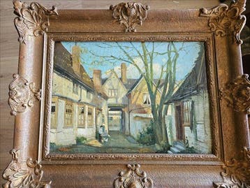 Piet in t Hout (1879-1965) - Wunderschönes Gesicht auf ein