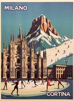 Pollux - MILANO & CORTINA (Winter Landscape) - Années 2020