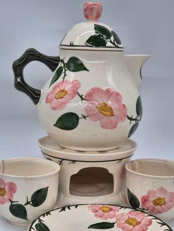 Villeroy & Boch – Tee-Set Wild-Rose – Keramik mit