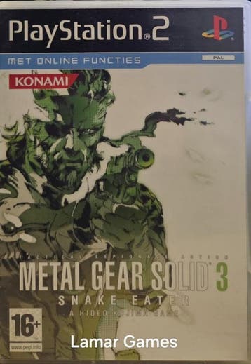 Metal Gear Solid 3 Snake Eater (ps2 tweedehands game), Games en Spelcomputers, Ophalen of Verzenden, Nieuw