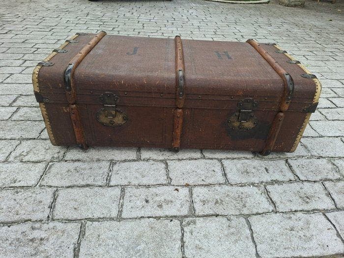aucune - Malle de voyage, Antiquités & Art, Curiosités & Brocante
