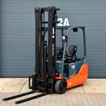 Toyota 8FBET18 6m HH, 1800kg, 93% batterij, Garantie, 1000 tot 2000 kg, Elektrisch, Heftruck, Toyota