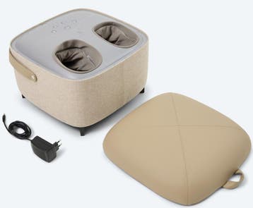 Voetmassage apparaat - Bloedsomloop - Shiatsu - Beige - BK, Sport en Fitness, Verzenden, Nieuw