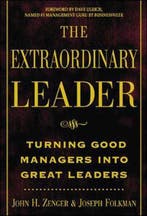 The Extraordinary Leader 9780071387477 John H. Zenger, Verzenden, Zo goed als nieuw, John H. Zenger