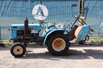 Veiling: Minitractor Mitsubishi D1450 Diesel 14pk met grondf, Ophalen, Nieuw