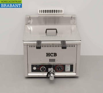 Friteuse inox 30 litres Gaz Horeca, Verzenden
