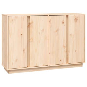 Dressoir Grenen 120cm | Retour Deal | 60% Korting, Huis en Inrichting, Gebruikt, 100 tot 150 cm, Verzenden, Klassiek