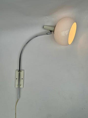Dijkstra Lampen - dijkstra - Lampe murale - Chrome, Métal, Antiek en Kunst