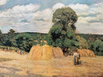 Camille Pissarro (1830-1903) - La Moisson à Montfoucault