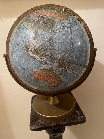 Globe - Mappemonde gyroscopique - 1960-1970, Antiek en Kunst
