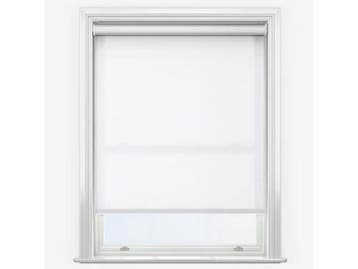 Veiling - 8x Deluxe Plain White Roller Blind120x250, Huis en Inrichting, Nieuw