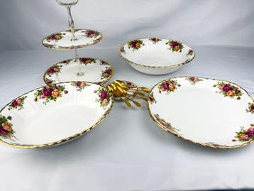 Royal Albert - Tafelservies (6) - Been - Old Country Roses