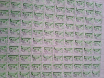 Frankrijk - Enorme partij postzegels, vellen en blokken MNH,, Postzegels en Munten, Gestempeld