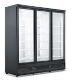 Koelkast 3 Glasdeuren Svo-1530R, Verzenden, Nieuw in verpakking, Koelen en Vriezen