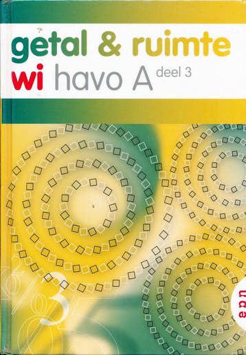 Getal en Ruimte A Havo deel 3, Verzenden, Nieuw