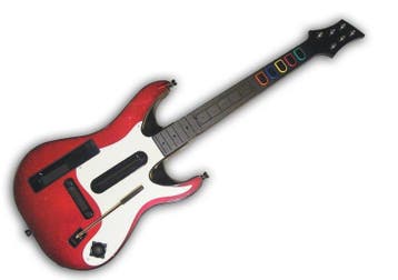 Guitar Hero Guitar - Wii - Red, Verzenden, Nieuw