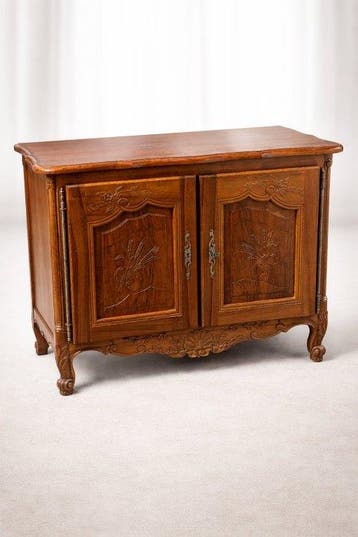 Meuble dappui - Eik, massief - Buffet Bas Normand, Antiek en Kunst